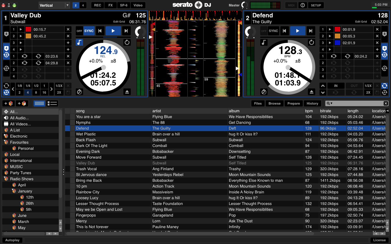 Serato DJ 1.1.2